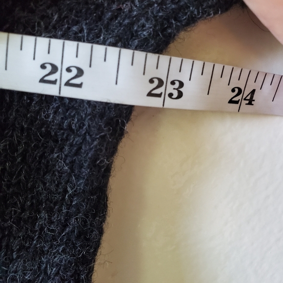 Vintage Pacific Club by Nak Sweater Men M Pullover Crew Gray Argyle Wool Thick - Picture 7 of 9